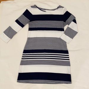 Lilly Pulitzer Marlowe Navy/White Dress